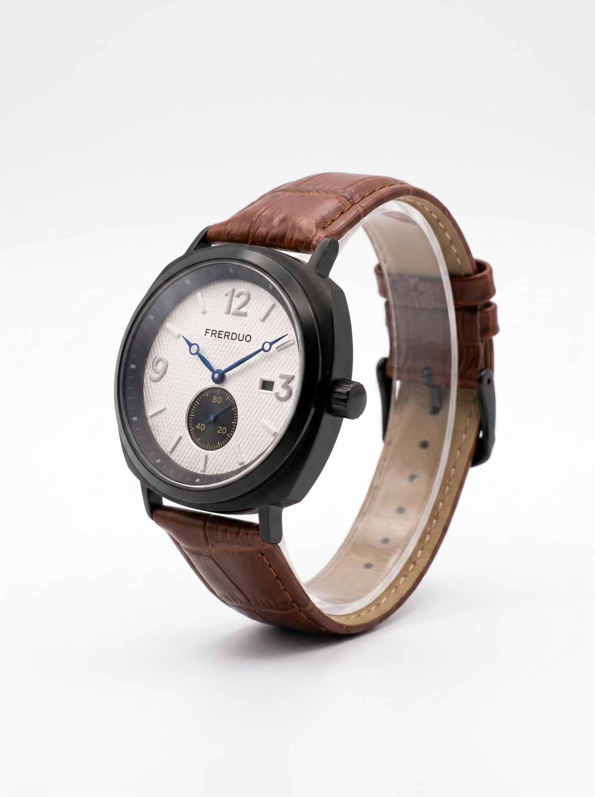 The FRERDUD Classic Leather Timepiece