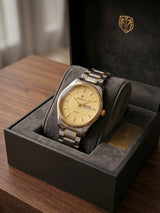 Luxury Two-Tone Stainless Steel Men's Watch