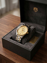 Luxury Two-Tone Stainless Steel Men's Watch