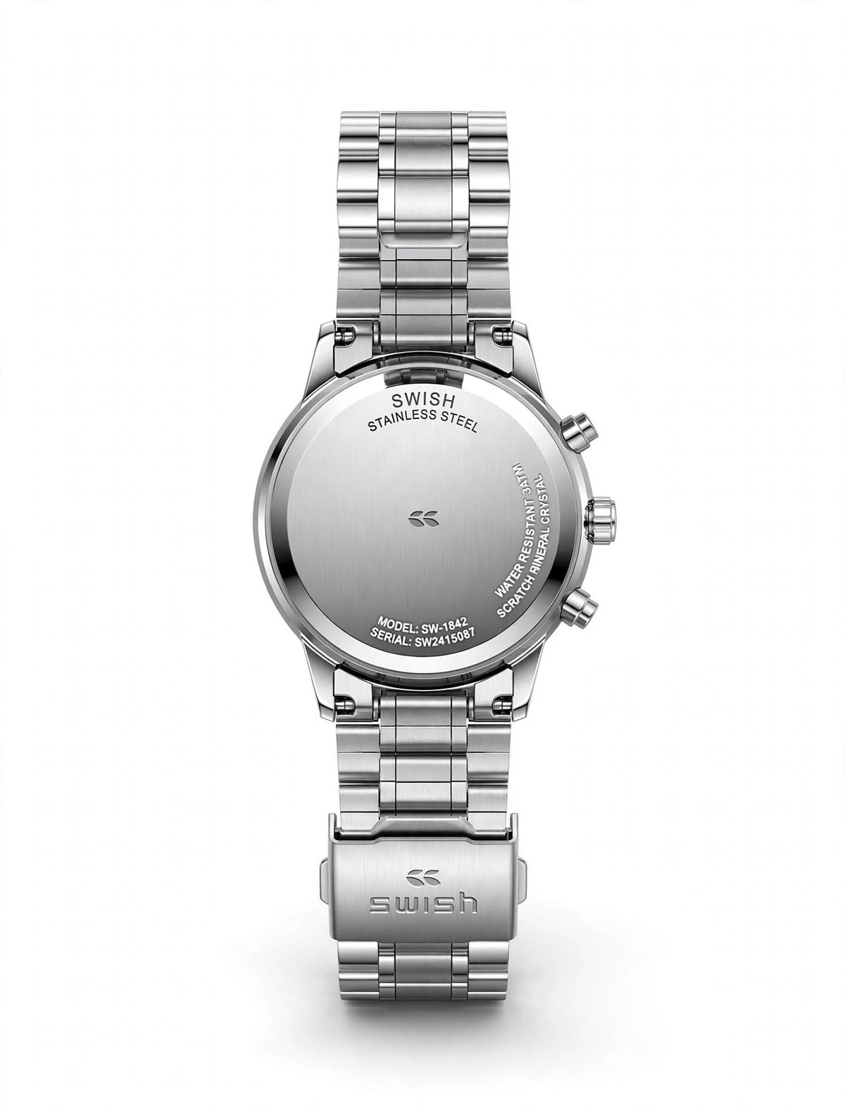 Swish Ocean Blue Dial | Silver Stainless Steel