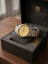 Luxury Two-Tone Stainless Steel Men's Watch