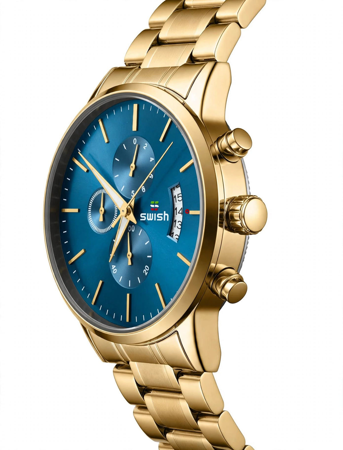 Swish Gold x Royal Blue Dial