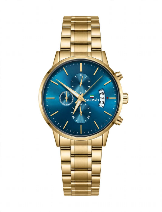Swish Gold x Royal Blue Dial