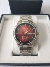 Langqishi Red Dial Moonphase Watch